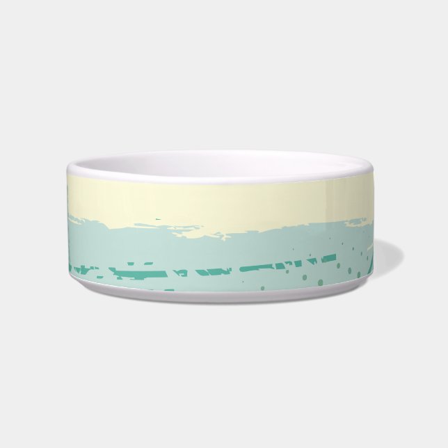 Summer Blue Floral & Butterfliegen Napf (Vorderseite)