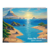 Summer Blue Ocean Beach Kalender (Titelbild)