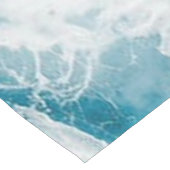 Summer Blue Ocean Wave Kurzer Tischläufer (Ecke)