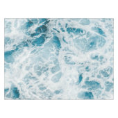 Summer Blue Ocean Wave Tischdecke (Vorderseite (Horizontal))