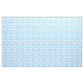 Summer Blue Sky mit Wolken Stoff (Yard (91,4 cm))