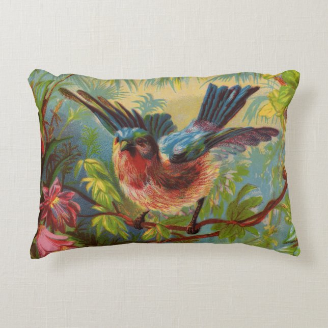 Summer Bluebird Accent Pillow Dekokissen (Vorderseite)