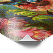 Summer Bluebird Foto Print (Ecke)