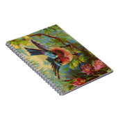 Summer Bluebird-Notebook Notizblock (Rechte Seite)