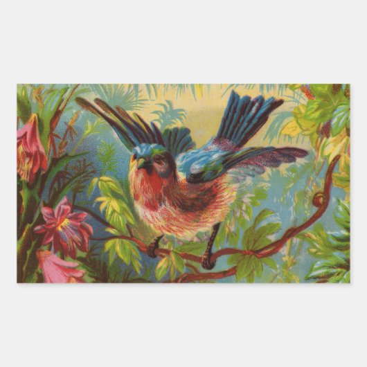 Summer Bluebird Stickers (Vorderseite)