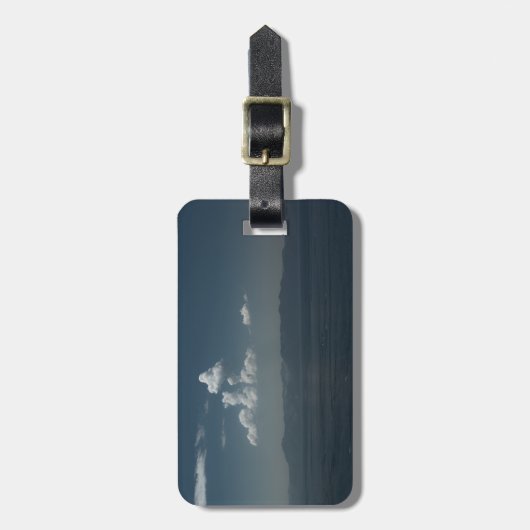 Summer Blues Gepäckanhänger (Vorderseite vertikal)