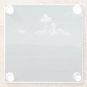 Summer Blues Glasuntersetzer (Rückseite)