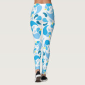 Summer Blues Leggings (Rückseite)