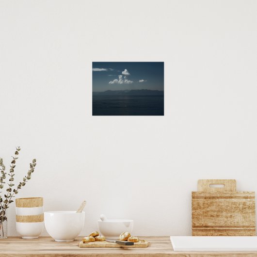 Summer Blues Poster (Küche)