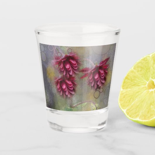 Summer Blume Bandana Desk Organizer Shot Glass Schnapsglas (Vorderseite)