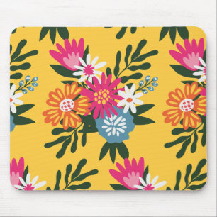 Summer Blume Bouquet Mousepad