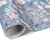 Summer Blume Collection Geschenkpapier (Rolleneckpunkt)