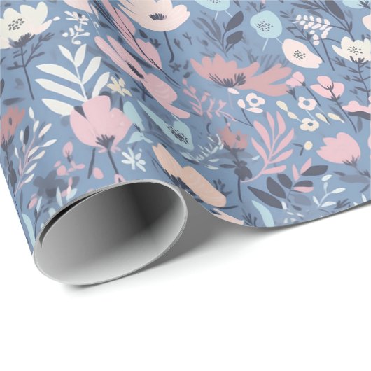 Summer Blume Collection Geschenkpapier (Rolleneckpunkt)