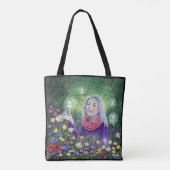 Summer Blume Fairies Tasche (Rückseite)