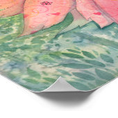 Summer Blume Fee Art Poster (Ecke)