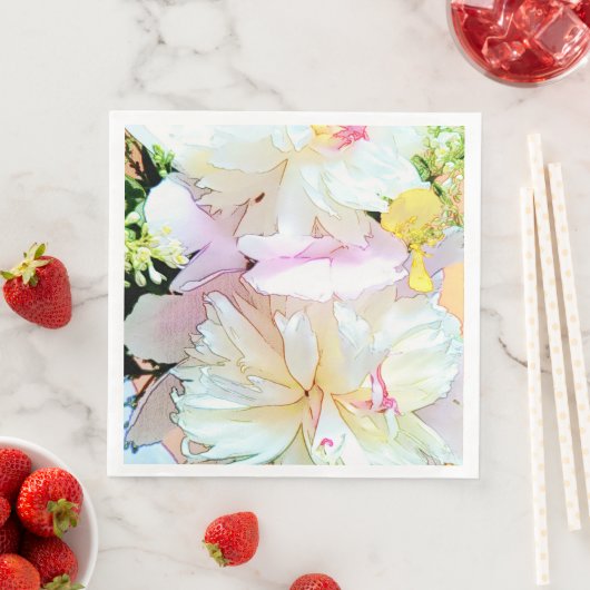 Summer Blume Paper Napkin Serviette (Beispiel)