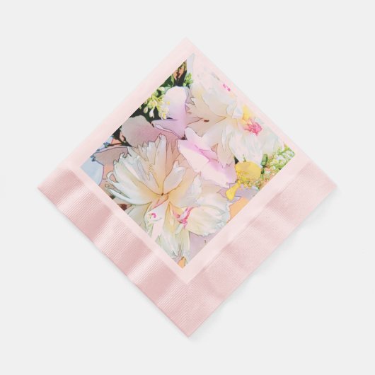 Summer Blume Paper Napkin Serviette (Ecke)