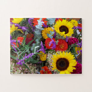 Summer Blume Puzzleteil für Oma Easy Puzzle