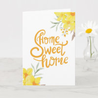 Summer Blume Zuhause Sweet Zuhause Housewarming
