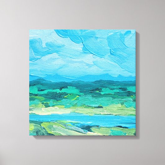 Summer Blur Leinwanddruck (Vorderseite)