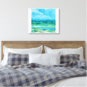 Summer Blur Leinwanddruck (Insitu (Schlafzimmer))