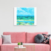 Summer Blur Leinwanddruck (Insitu (Wohnzimmer))