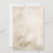 Summer Boho Beach Babe Baby Dusche Einladung (Rückseite)