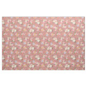 Summer Boho Floral auf Tulip Pink Stoff (Fat Quarter (45,7 x 55,9 cm))