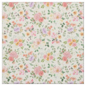 Summer Boho Floral on Bale Yellow Stoff (Muster)