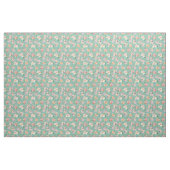 Summer Boho Floral on Green Stoff (Yard (91,4 cm))