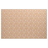 Summer Boho Floral on Orange Stoff (Yard (91,4 cm))