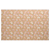 Summer Boho Floral on Orange Stoff (Fat Quarter (45,7 x 55,9 cm))