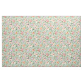 Summer Boho Floral on Sage Green Stoff (Fat Quarter (45,7 x 55,9 cm))