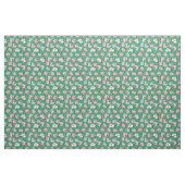 Summer Boho Floral on Tropical Green Stoff (Yard (91,4 cm))