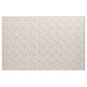Summer Boho Floral on White Stoff (Yard (91,4 cm))