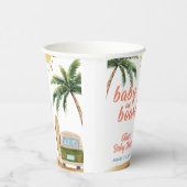 Summer Boho Surf Beach Van Baby Dusche Pappbecher (Rechts)