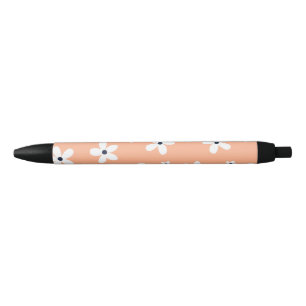 Summer Boho White Daisy Blume Kugelschreiber