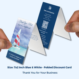 Summer Boost - geklappte Discount Card