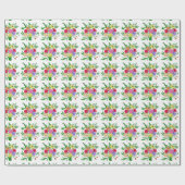 Summer Bouquet Geschenkpapier (Flach)