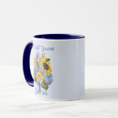 Summer Bouquet - Godmutter Tasse (Vorderseite Links)