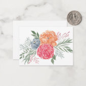 Summer Bouquet Note Card Mitteilungskarte (Vorderseite/Rückseite Beispiel)