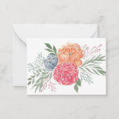Summer Bouquet Note Card Mitteilungskarte (Vorderseite)