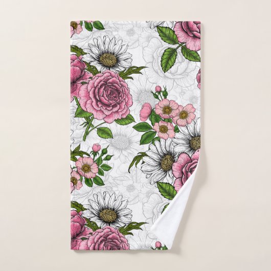 Summer bouquets badhandtuch set (Handtuch)