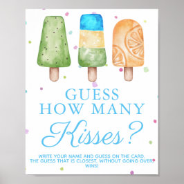 Summer Boy Baby Showspiel Wie viele Kisses Poster