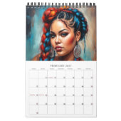Summer Braids Fantasy Modern Art Kalender (Feb 2027)