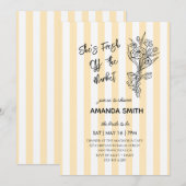 Summer Brautparty Einladung (Vorne/Hinten)