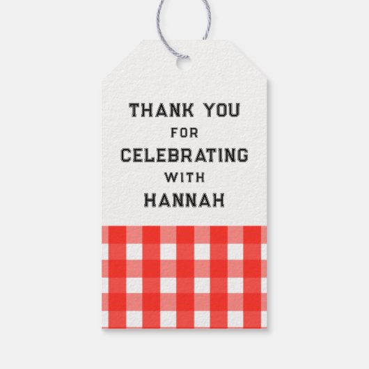 Summer Brautparty Geschenkanhänger (Rückseite)