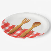 Summer Brautparty Pappteller (Schrägansicht)