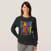 Summer Break Educational Life Sub Leopard Lehre T-Shirt (Vorne ganz)
