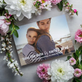 Summer Break Foto Hochzeit retten das Datum Postkarte